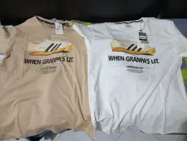KAOS ORIGINAL ADIDAS SIZE L GAMBAR ANTIK
