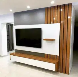 backdrop tv minimalis