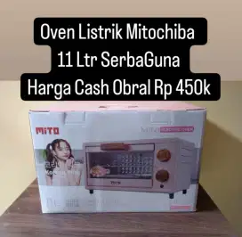 Oven Listrik Mitochiba SERBAGUNA LOW WATT