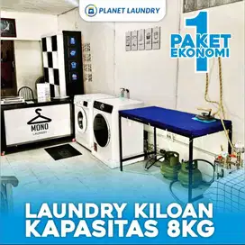 PAKET LENGKAP USAHA LAUNDRY KILOAN RUMAHAN