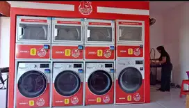 PELUANG TERBUKA! PAKET USAHA LAUNDRY SELF SERVICE KOIN TAP CARD