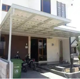 Kanopi carfort atap Alderon upvc bergaransi