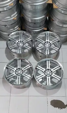 Velg dronell.TS06. R18×8,5+9,5in.Pcd 5×112/114. ET35.Ori.Made in japan