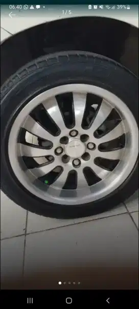 Dijual velg lengkap dg ban 195/55/R16.