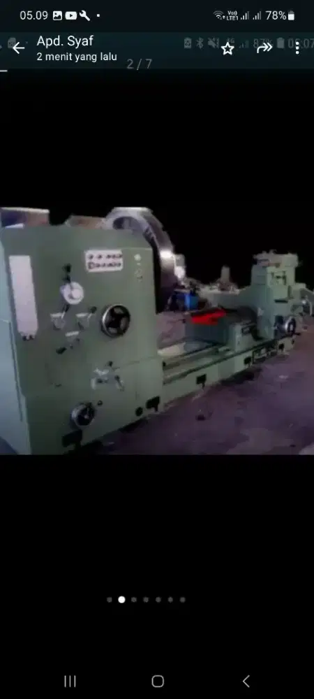 Mesin Bubut kerja 3 Meter Germsny