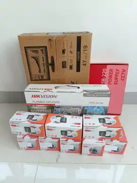 Paketan cctv HIKVISION 2MP FULL COLOR ( HARDISK 1 TB )