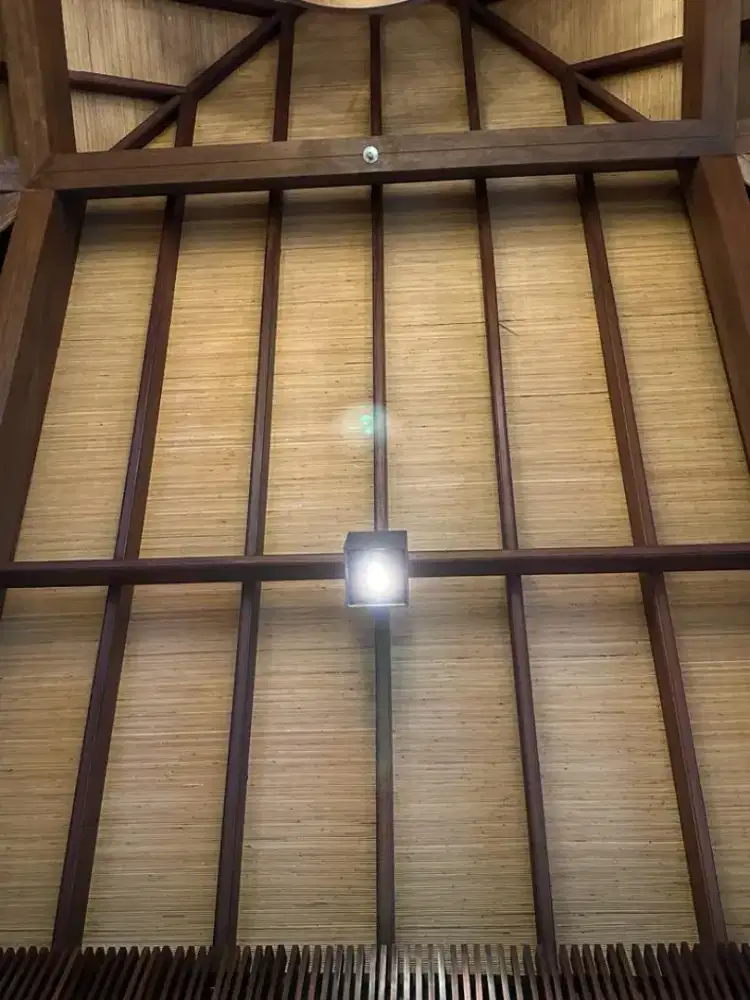 Open order lampit/rotan plafon