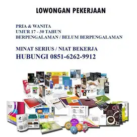Lowongan Jakarta Staff Percetakan dan Home Produksi Admin Online Shop