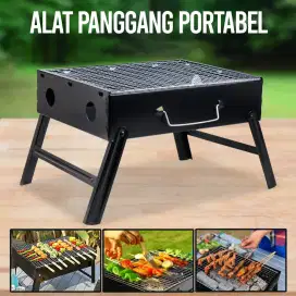 Alat Panggang Arang BBQ Outdoor Grill Stove Foldable