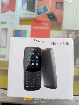 Bekas!! NOKIA 106 DUAL SIM Fullset Normal bisa TT