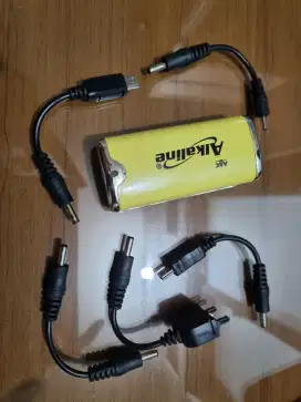Emergency handphone charger abc alkaline