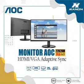 Monitor LED Super Slim AOC 22B2HM 21,5 FullHD 1080p VGA HDMI