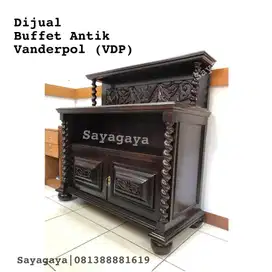 Lemari Buffet Antik kuno Vanderpol