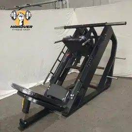 Leg press with squat IMPORT leg press dual mode alat fitness komersil