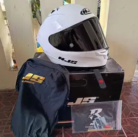 Helm NJS ZX1R Putih