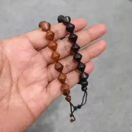 Gelang tangan kaukah kokka pria wanita gl1040 model gula aren coklat d