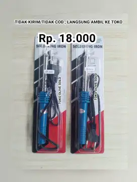 Solder Listrik 40 watt (Tidak Kirim/Tidak Cod/minat langsung ke Toko