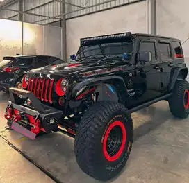 Jeep JK Full Modifikasi USA High Spek, The Only One in Asia .