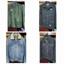 Jaket Parka Denin