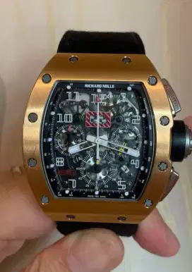 Richard Mille RM 011 Rose Gold Titanium Tahun 2015