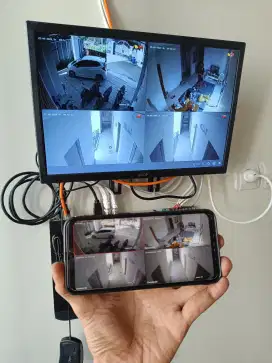 PAKET CCTV HIKVISION 2MP FULL COLOR 24 JAM ( HARDISK 1 TB )