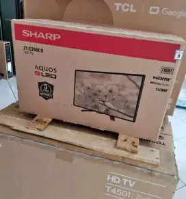 sharp 24 inch baru segel Sudah digital