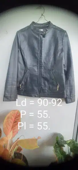 Jaket kulit asli