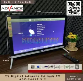 TV Digital Advance 24 Inch TV ADV-2401T V.2(Ready)