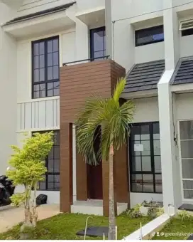 Jual rumah baru 2 lantai, Green Lake View, Jl. Nangka Cimanggis Depok