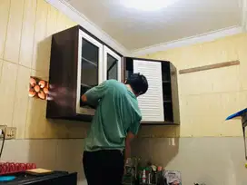 Lemari Dapur Gantung Sudut