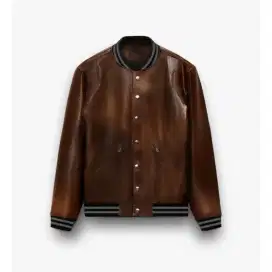 Jacket kulit RUCAS Tailor Gradient Brown leather