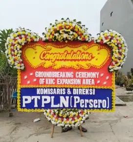 Congratulations! Bunga Papan Proses Cepat, Harga Hemat