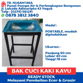 BAK CUCI KAKI KAYU