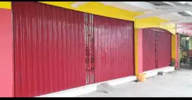 Roling door folding gate baru bergaransi gratis ongkos pasang