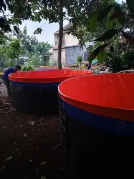 Kolam ikan bundar