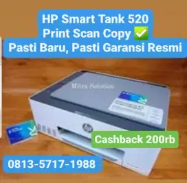 Printer HP Smart Tank 520 Print Scan Copy Garansi Resmi