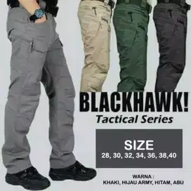 Celana Blackhawk Tactical Panjang/Pendek Pria Pilihan Warna