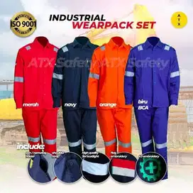 Setelan Wearpack Safety American Drill Pilihan Warna