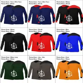 Kaos PDL Lapangan Busa Tactical Lengan Panjang Pilihan warna