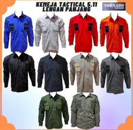Kemeja PDL Tactical 511 Panjang Pilihan Aneka Warna