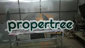 Huruf timbul | papan nama | neon box  | reklame | akrilik | billboard
