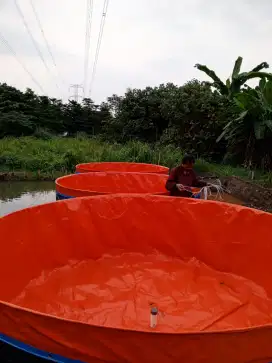 Kolam ikan terpal