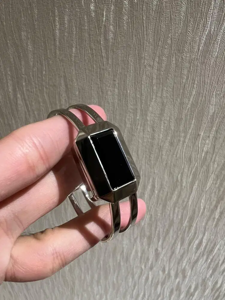 [SUPER RARE ITEM] Jam tangan gelang bracelet vintage onyx stone