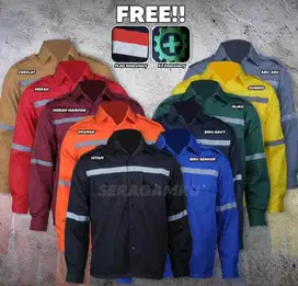 Baju Atasan Wearpack Safety American Drill