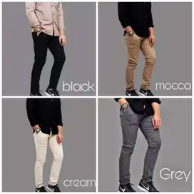 Celana Chinos Pria Panjang