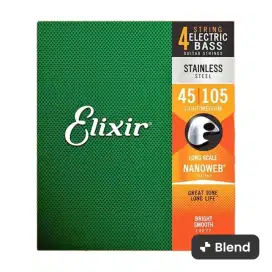 Senar bass elektrik elixir 4 strings