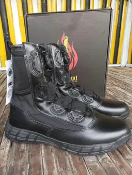 Sepatu PDL Tactical Tali Putar Extrac Terbaru