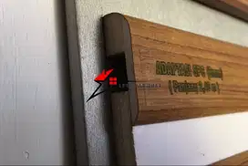 pintu list lantai, untuk akhiran pintu