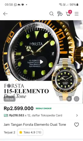 Di jual jam.original.merk Forsta