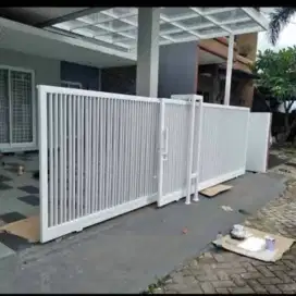 Tukang las tralis pagar canopy